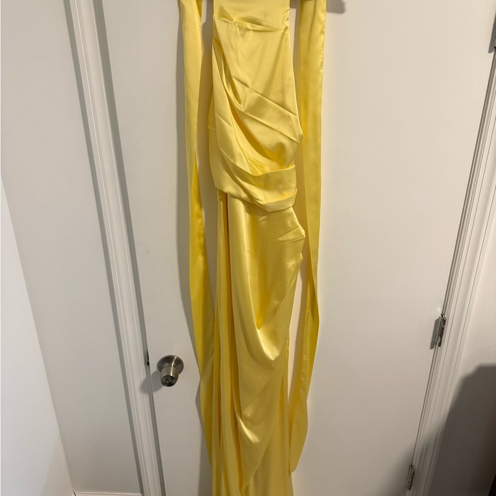 ASOS Yellow Wedding Dress - Picture 4 of 5